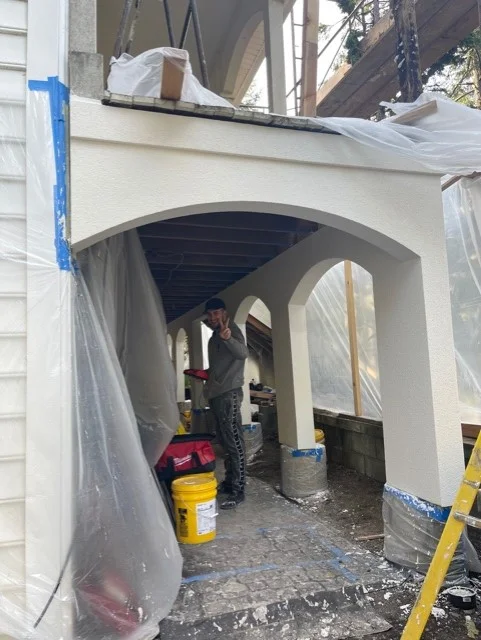 Stucco repairs